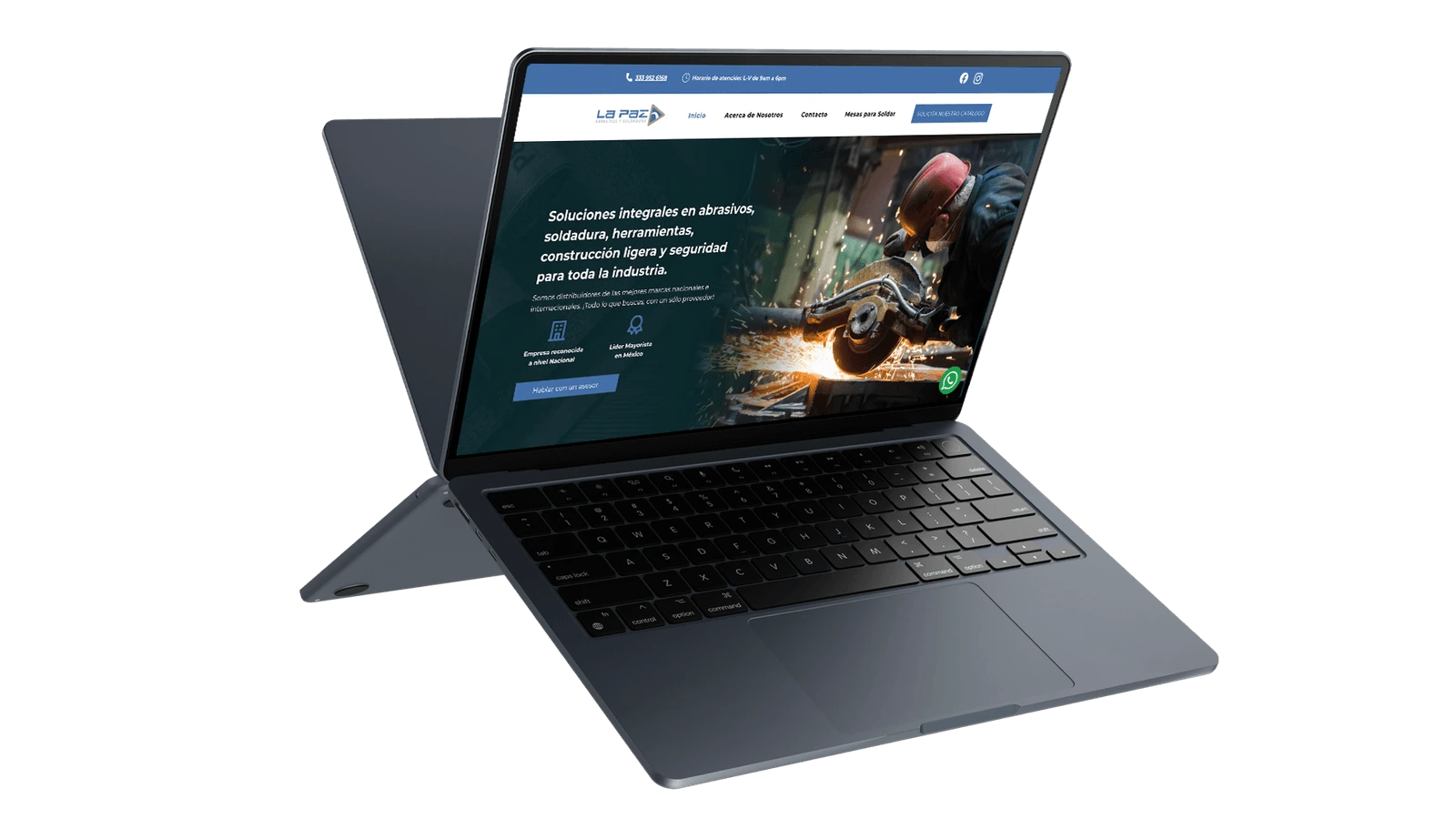 Imagen Landing Page de Straton Agencia de Marketing Digital